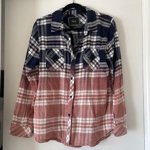 Rails plaid button down shirt